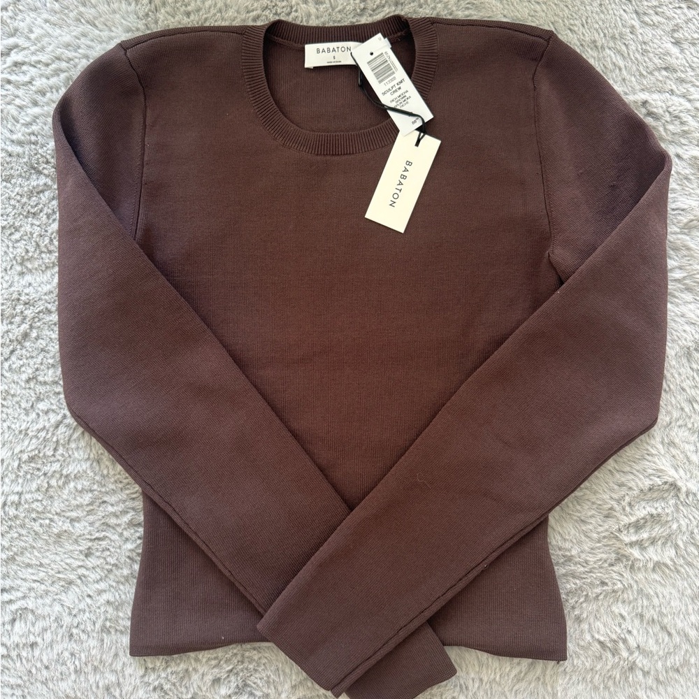 Babaton long sleeve top size small